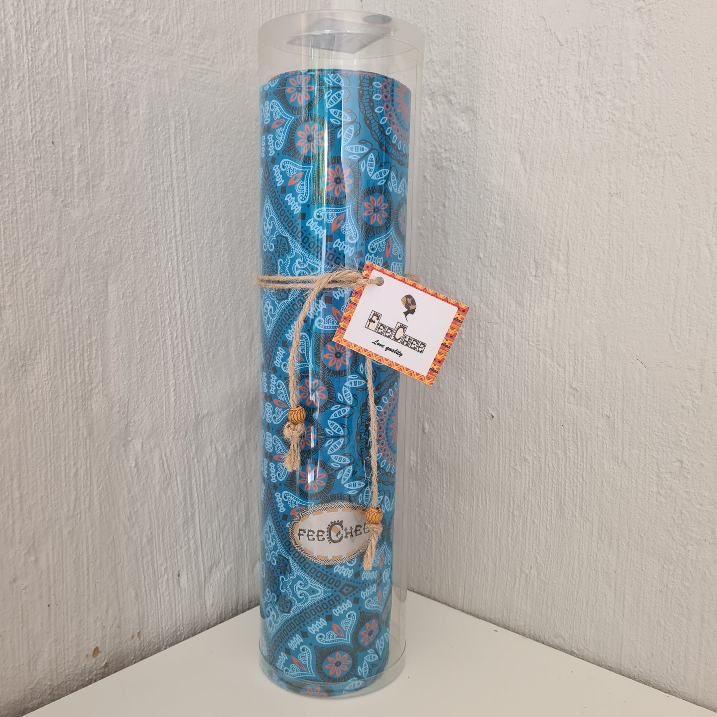 Blue Shweshwe runner