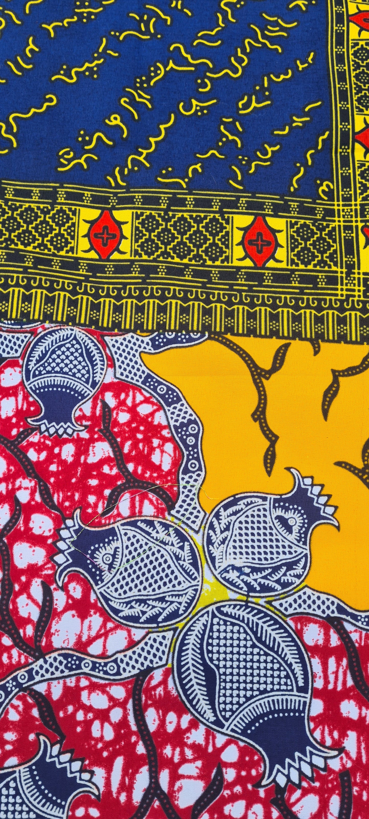 Ecclectic Africa design table cloth