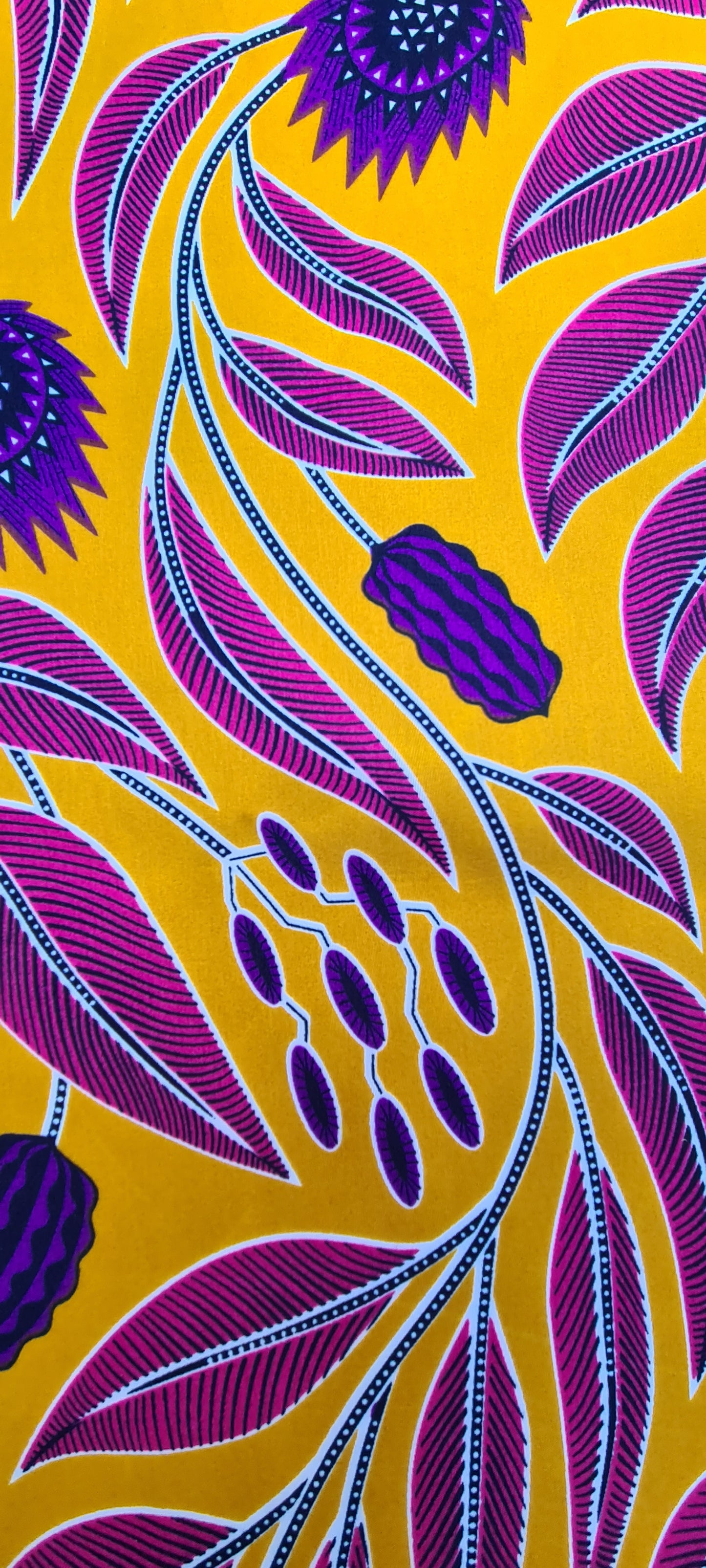 Egyptian inspired exotic floral tablecloth