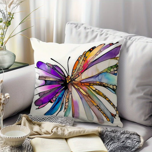 1 piece Butterfly print scatter cushion