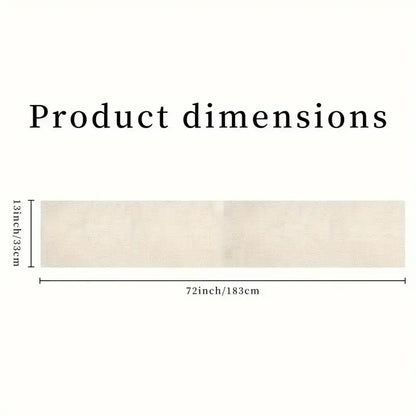 Exotic Peacock Feather Pattern Table Runner