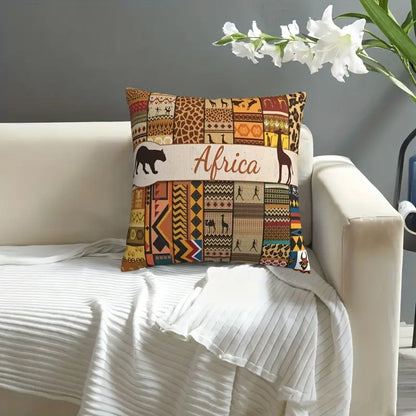 African-Themed Cushion