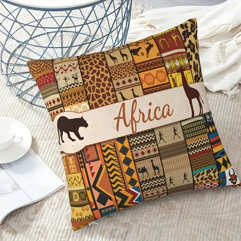 African-Themed Cushion