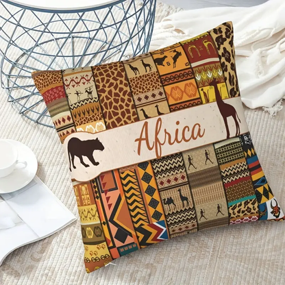 African-Themed Cushion
