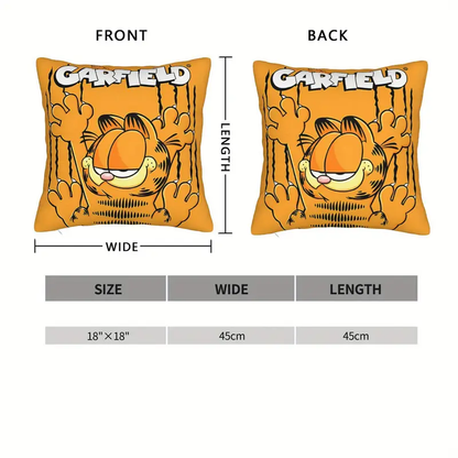 Garfield'S Comfortable Sofa And Floor Cushions